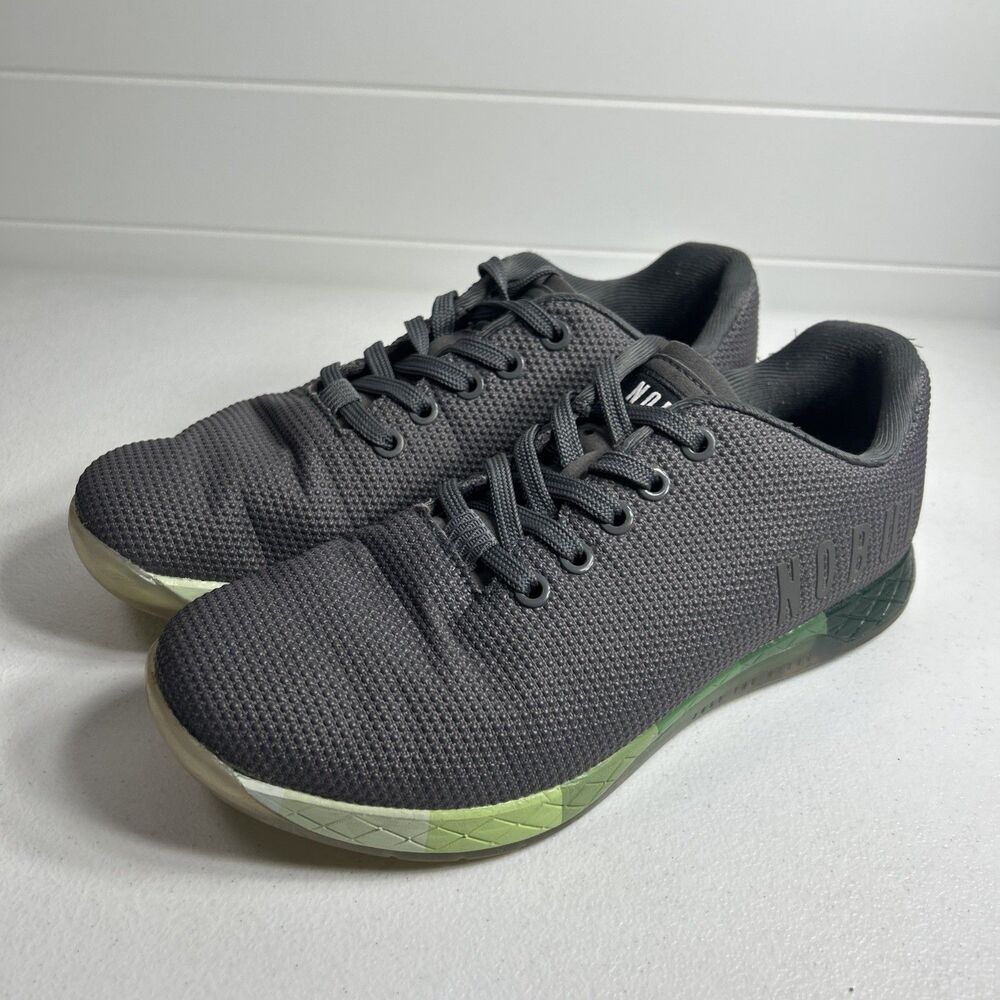 Nobull Shoes Mens Sz 6.5 Women 8 Gray SuperFabric Trainer Outwork Crossfit Gym - Picture 11 of 11